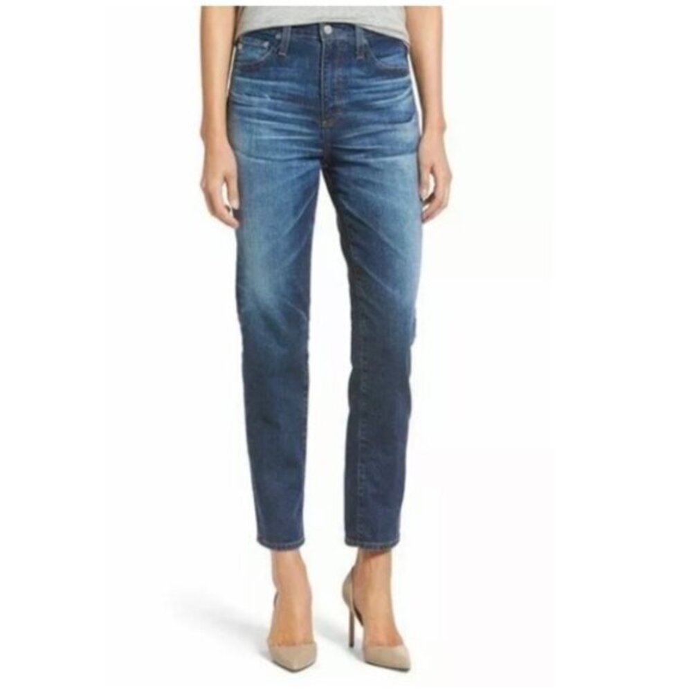 AG The Phoebe Vintage High-Waisted Tapered Leg Jeans Size 27R